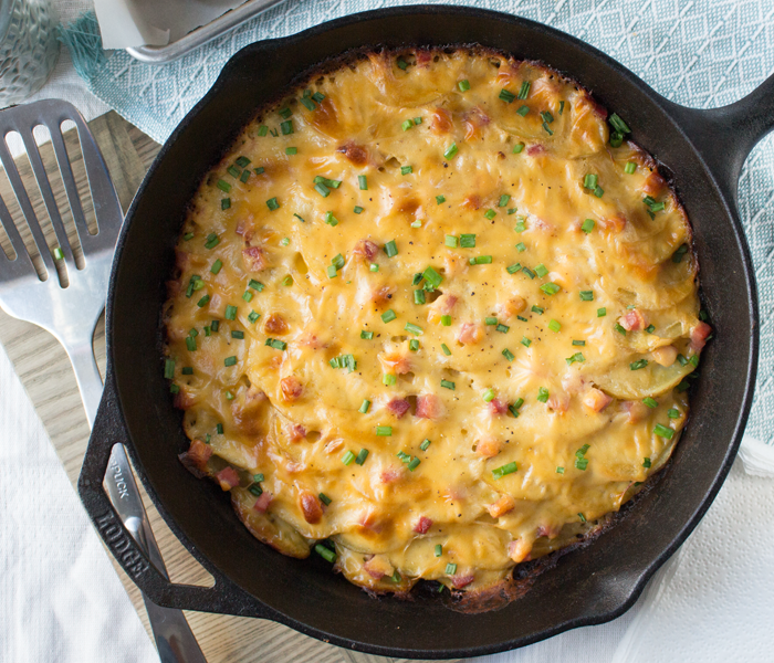 Scalloped Potatoes and Ham